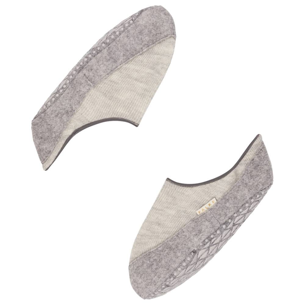 Falke Cosyshoe Low Skridsikre Strømper Dame Grå Melange