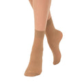 Giulia Easy Nylonstrømper Ankel 40 DEN Caramel 2-pak