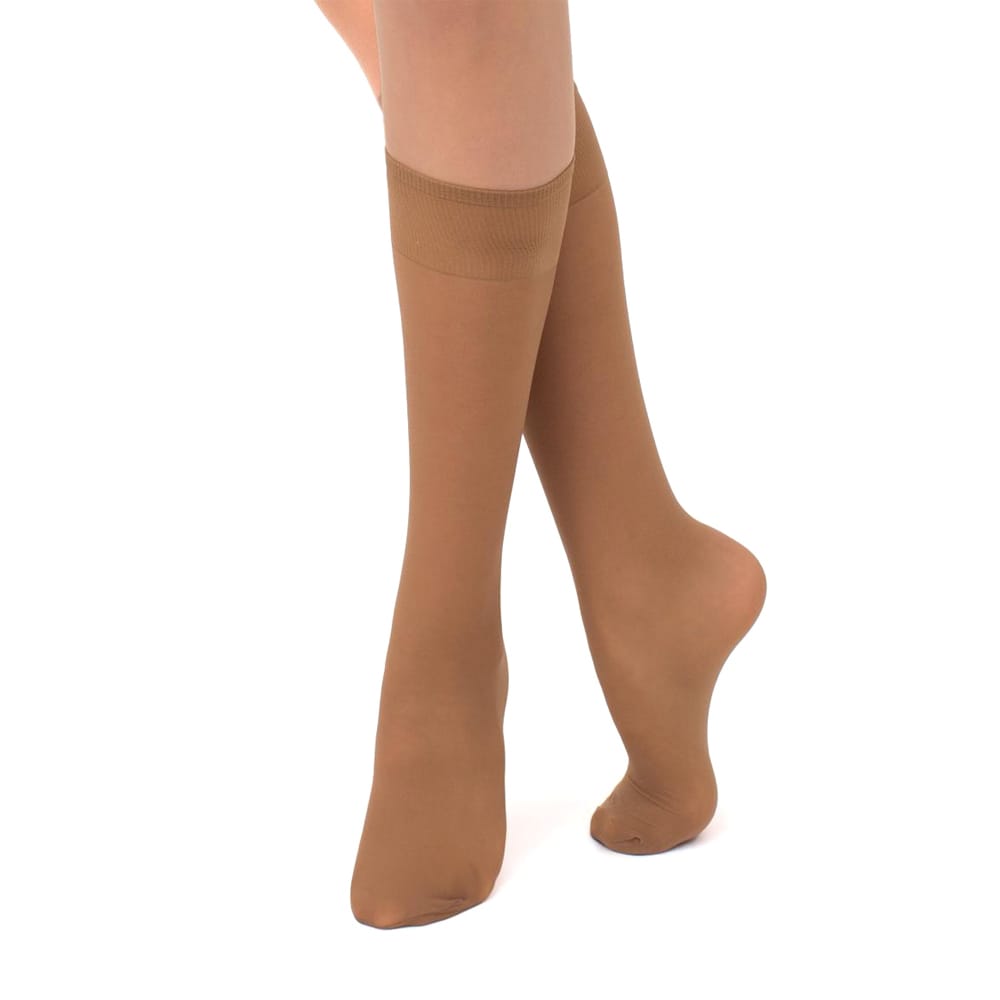 Giulia Marea Nylonstrømper Knä 40 den 2-pak Caramel