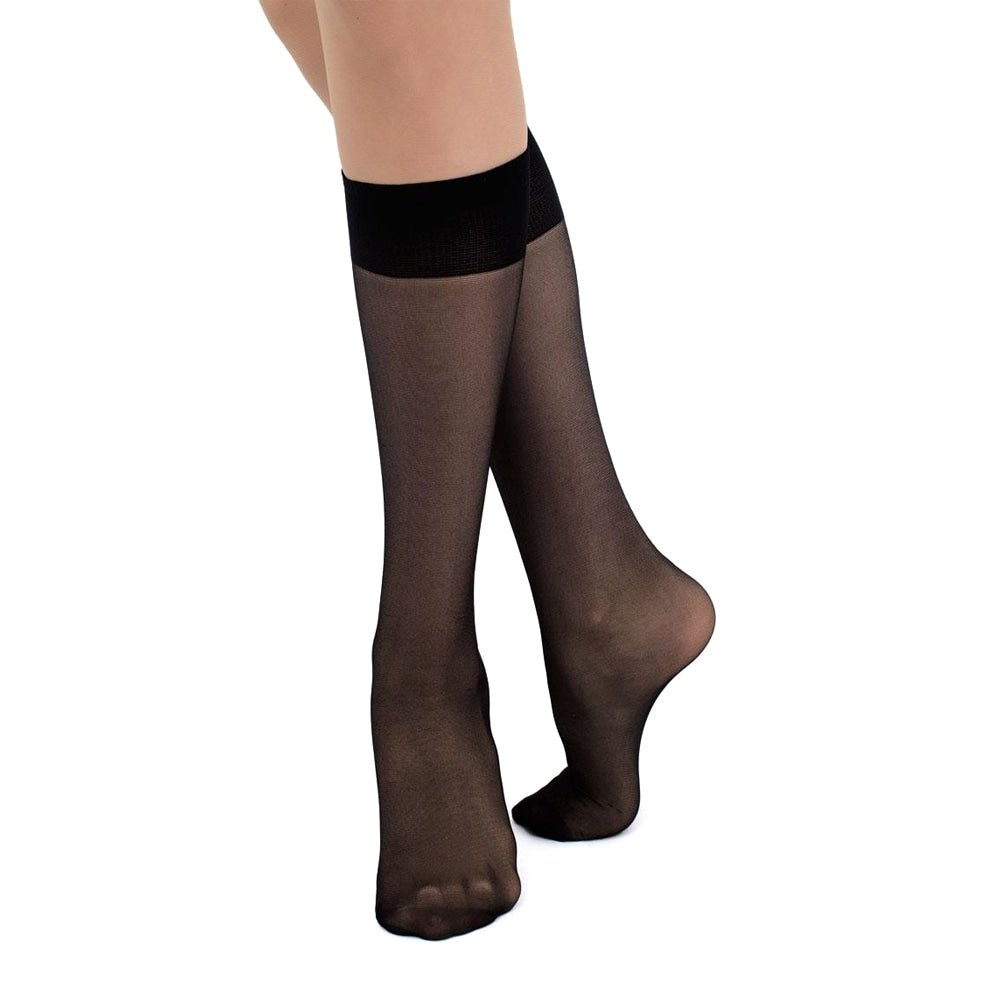 Giulia Marea Nylonstrumpor Knä 40 den 2-pack Svart