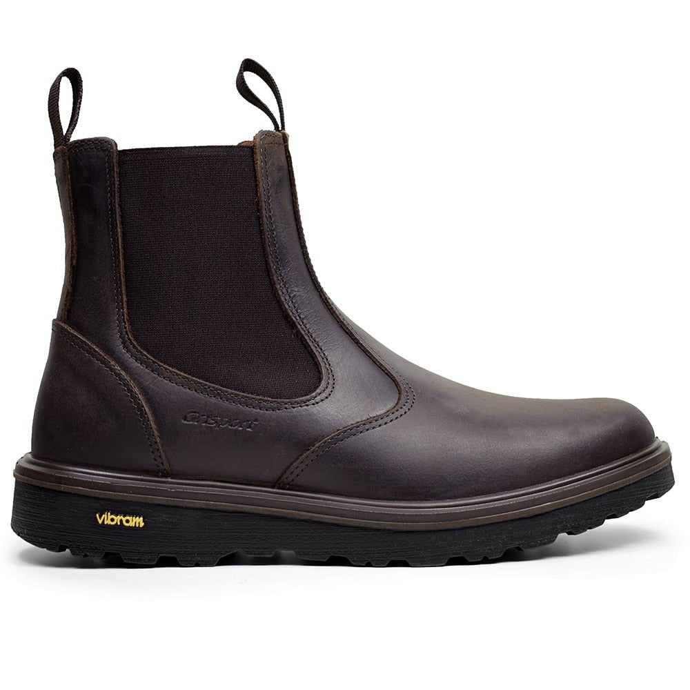 Grisport Komfort Chelsea Boots Gritex Mörkbrun