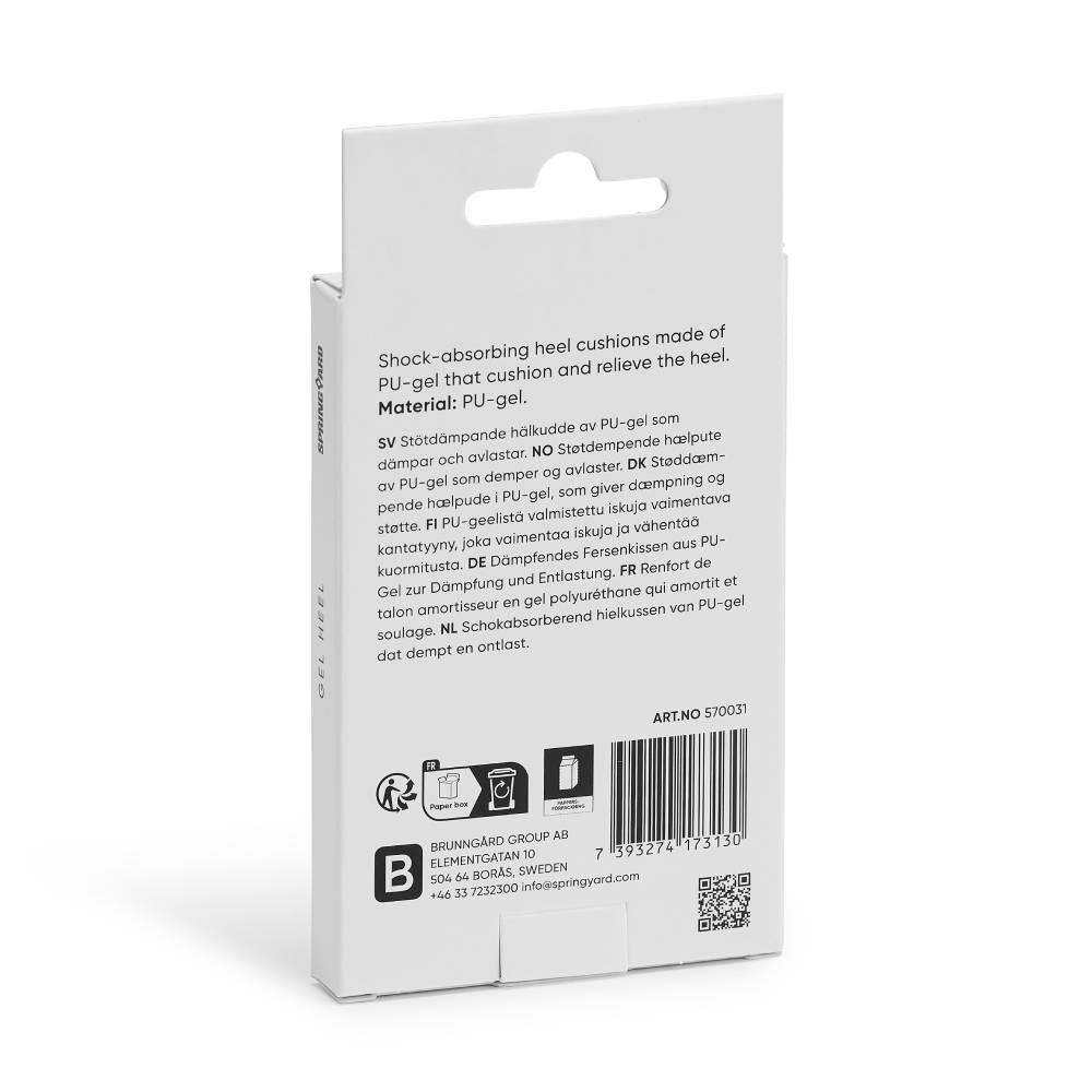 Produktbild 4 - Springyard Heel Cushion Hælindlæg Gel