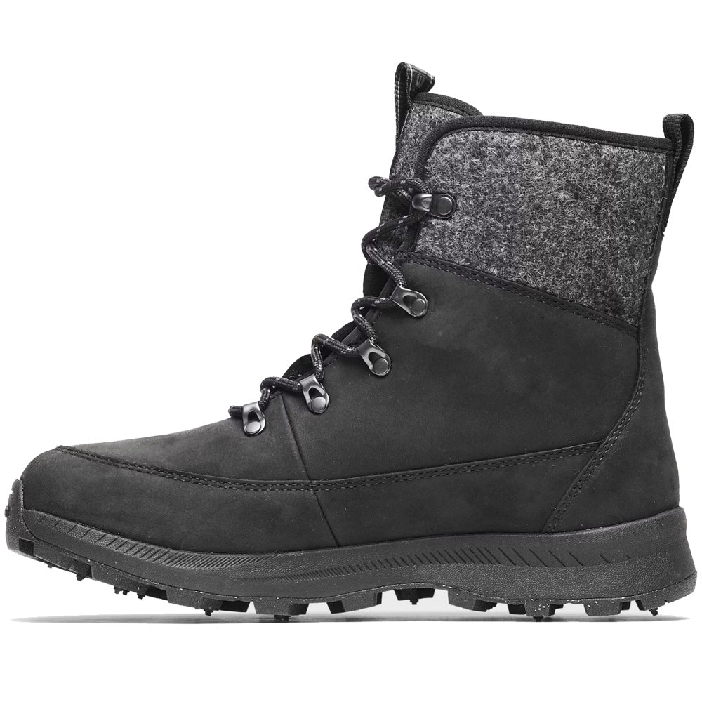 Icebug Adak ReWool BUGrip Unisex Black Grey