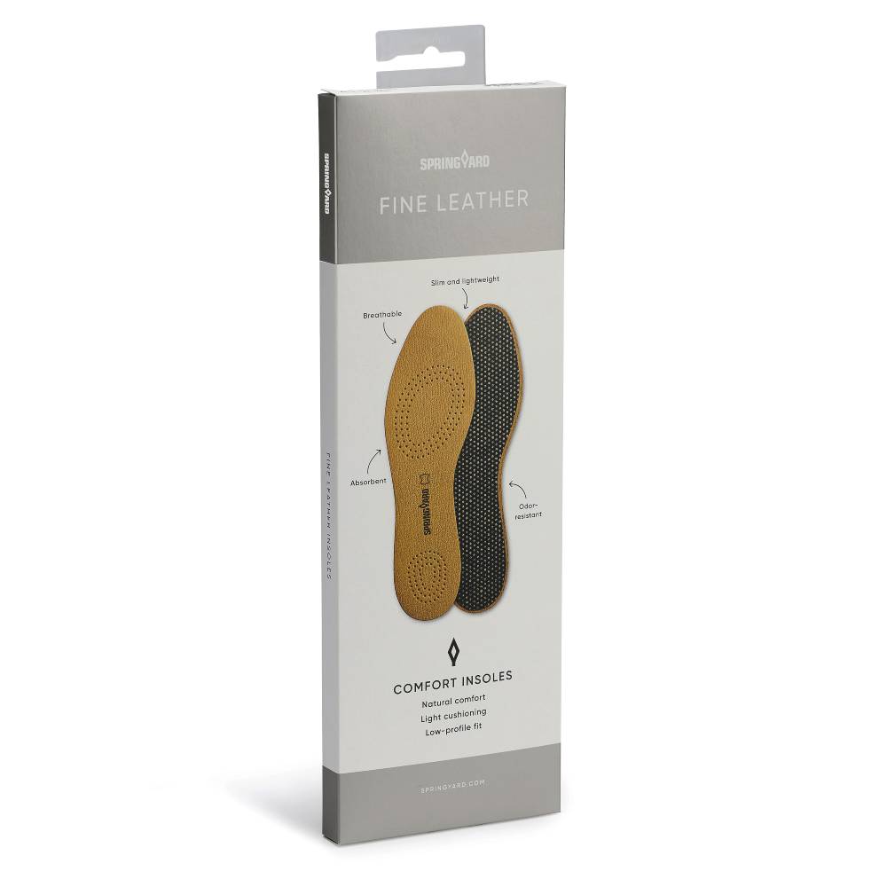 Springyard Fine Leather Insoles Lædersåler