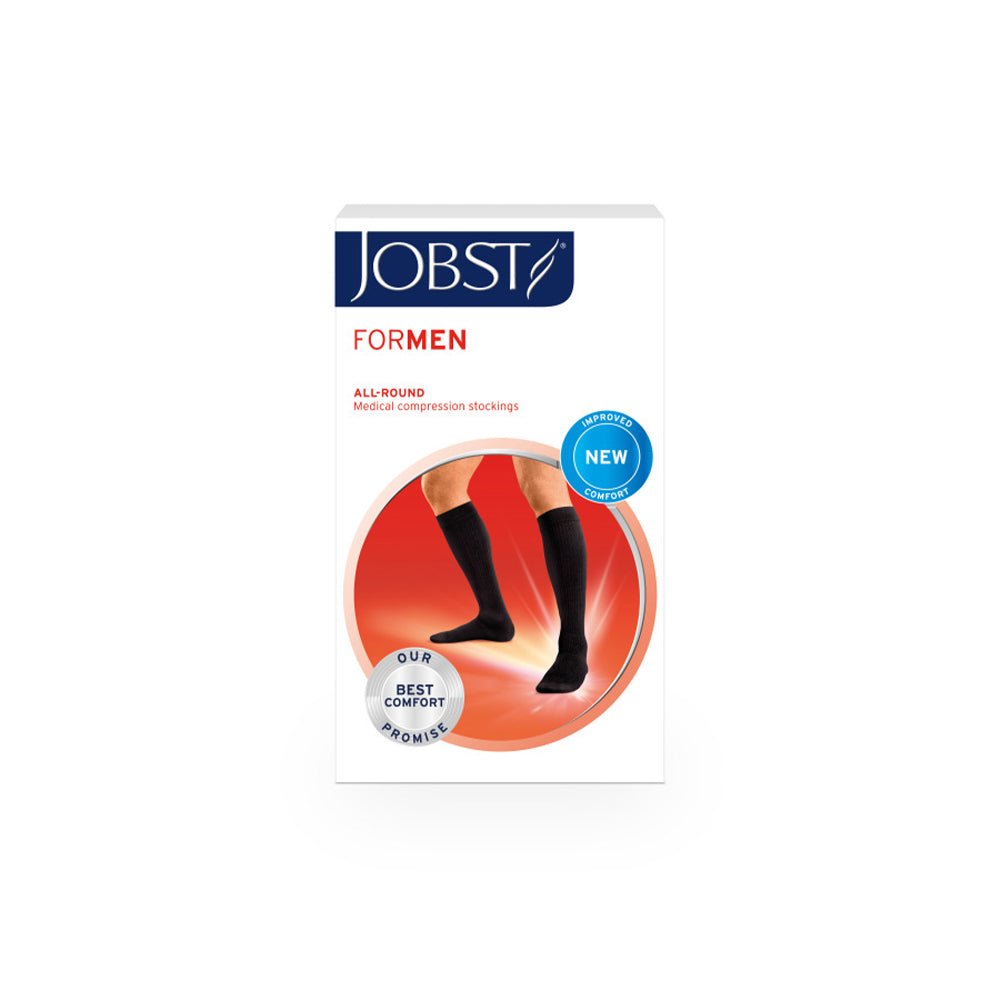 Jobst Støttestrømper til Mænd Sort Nylon 1-pak
