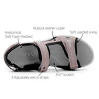 Minfot Nyhamn Sandaler Dame Pink Beige