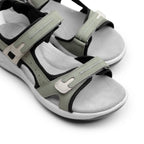 Minfot Nyhamn Sandaler Dame Green Beige