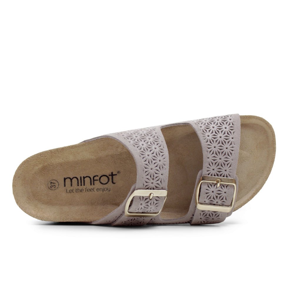 Minfot Daisy Sandaler Dame Taupe 
