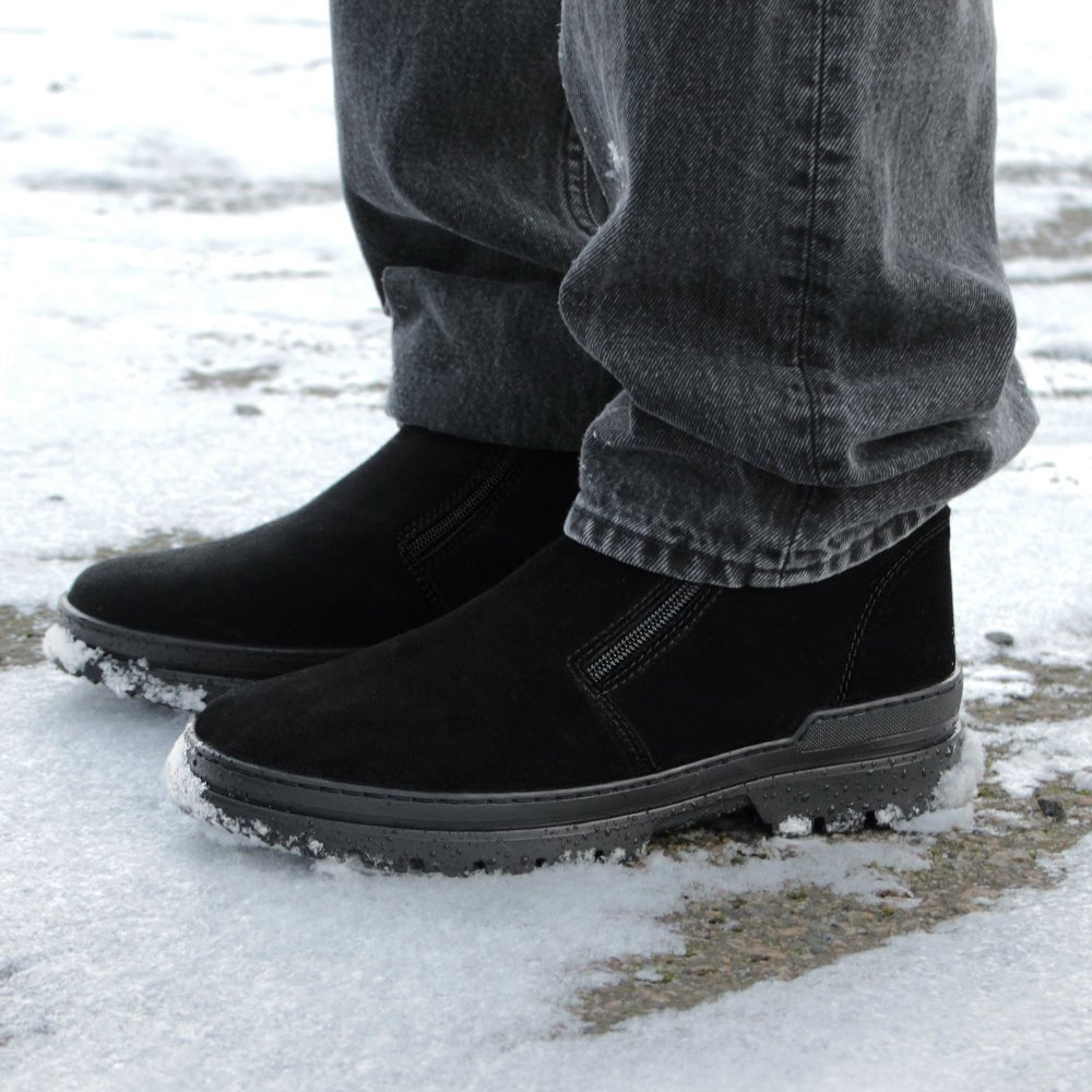 Minfot Pigsko Kalix Ruskind Uld Sort