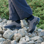 Minfot Step Mid Støvler Unisex Vandafvisende TEX Ruskind Stone