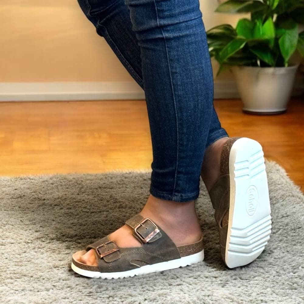 Scholl Moldava Sandaler Dame Oliv