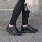 Minfot Lexi Sneakers Dame Vandafvisende TEX Skind Sort