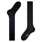 Falke Airport Knee-high Knæstrømper Merinould Herre Sort 1-pak