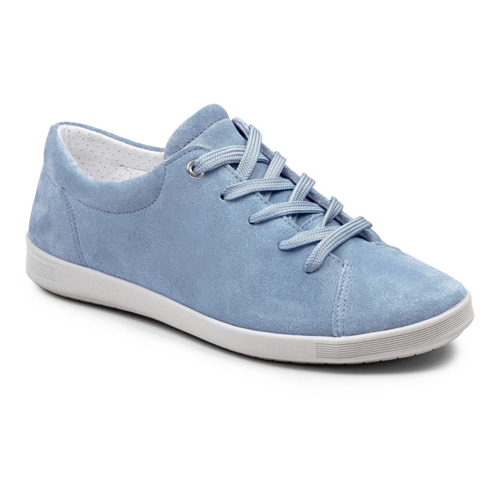Minfot Aveny Sneaker Suede Lyseblå