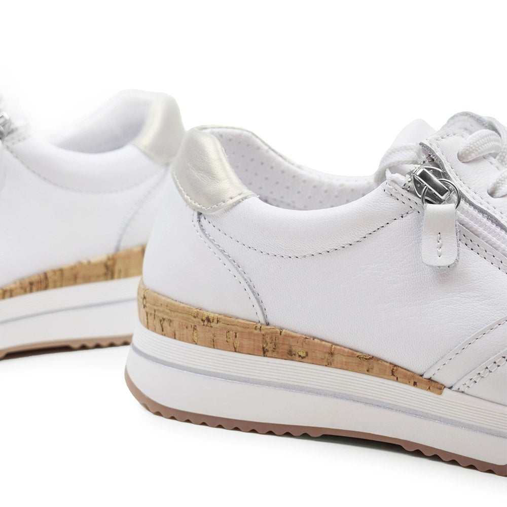 Produktbild 9 - Minfot Alley Sneaker Stretch med dragkedja Vit