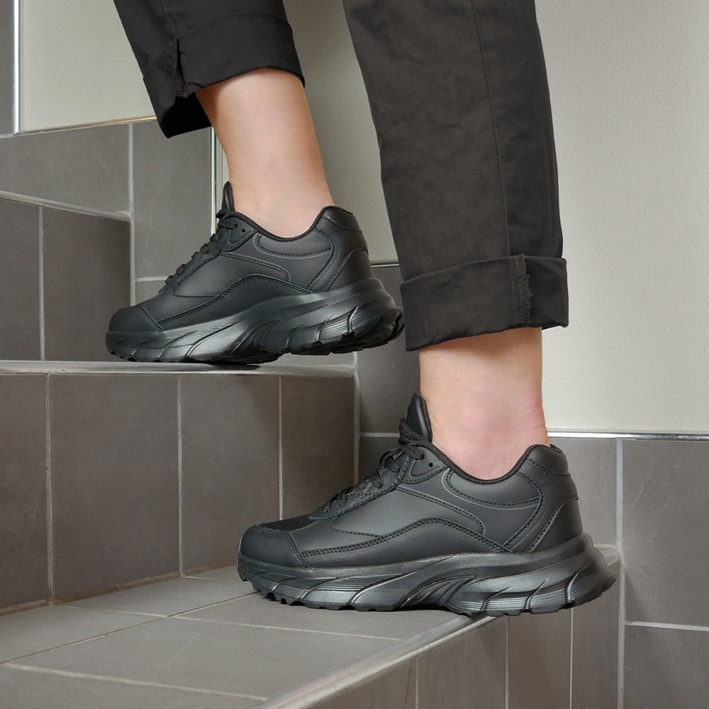 Produktbild 14 - Minfot Sneaker Joy Læder Sort