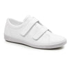 Minfot Aveny Skinn Sneaker med Velcro Hvid