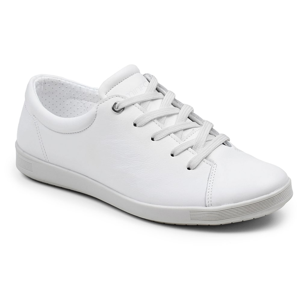 Minfot Aveny Sneaker Skinn Vit