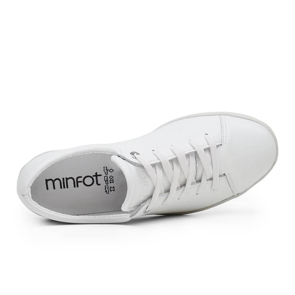 Produktbild 5 - Minfot Aveny Sneaker Skinn Vit