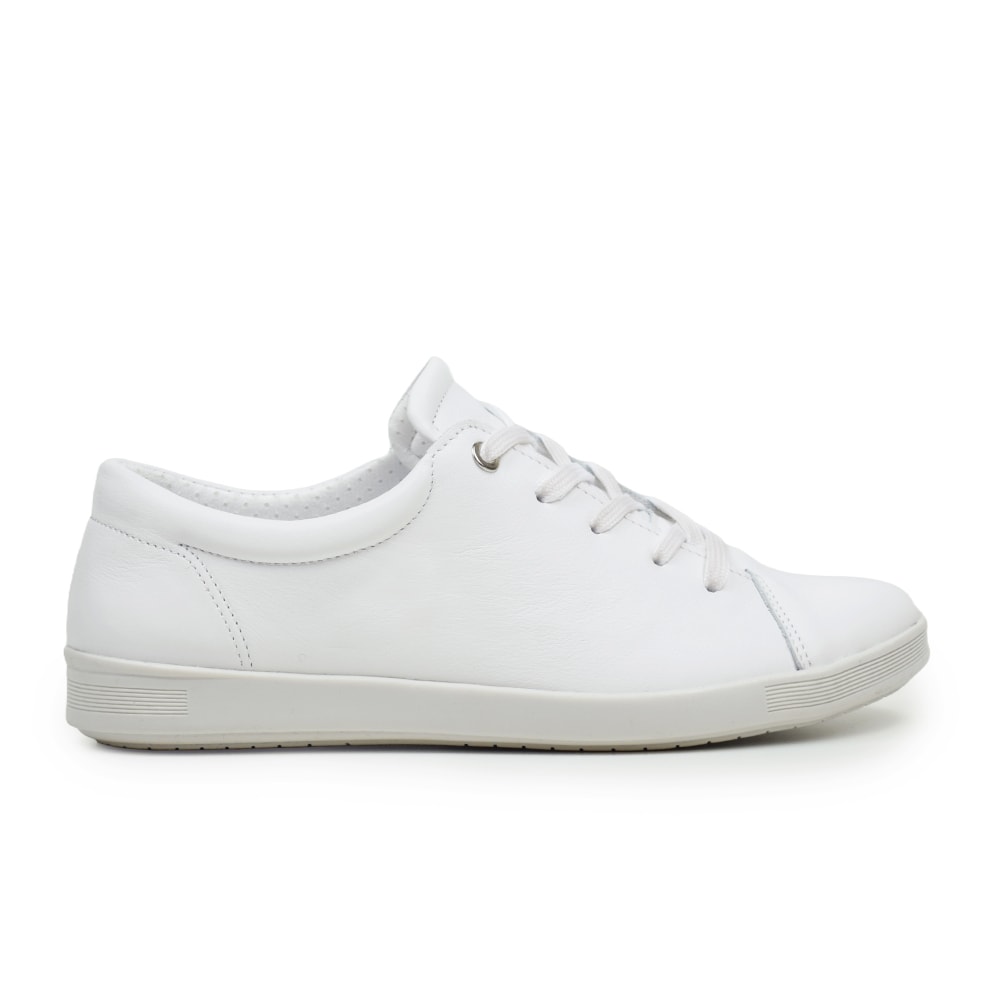 Produktbild 3 - Minfot Aveny Sneaker Skinn Vit