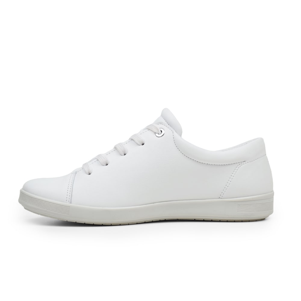 Produktbild 4 - Minfot Aveny Sneaker Skinn Vit