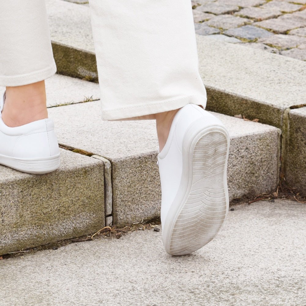 Produktbild 14 - Minfot Aveny Sneaker Skinn Vit