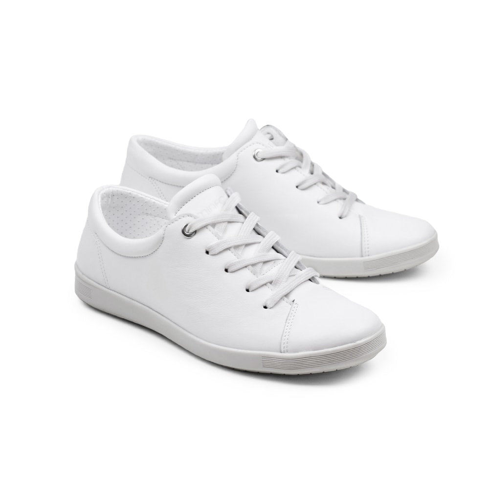 Produktbild 7 - Minfot Aveny Sneaker Skinn Vit