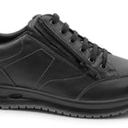 Minfot Axe Herresko Zip Vandafvisende TEX Skind Sort