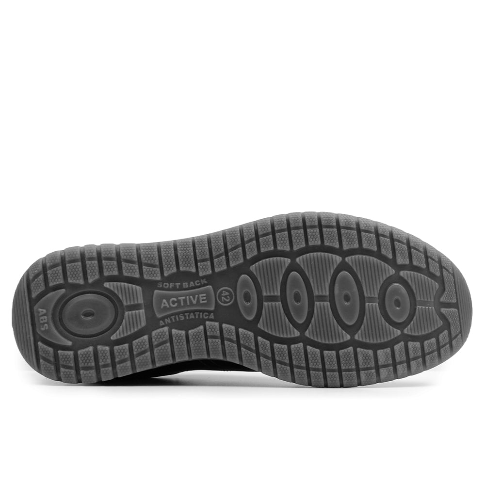 Produktbild 6 - Minfot Axe Herrskor Zip TEX Skinn Svart