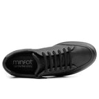 Minfot Axe Herresko Zip Vandafvisende TEX Skind Sort