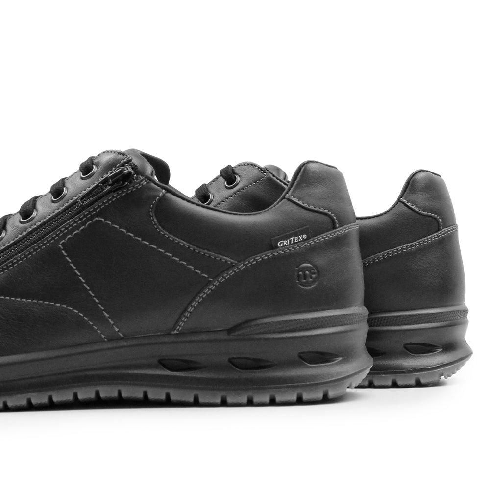 Produktbild 9 - Minfot Axe Herrskor Zip TEX Skinn Svart