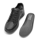 Minfot Axe Herresko Zip Vandafvisende TEX Skind Sort