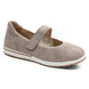 Minfot Ballerinasko med rem Joyce Stretch Nubuck Stone