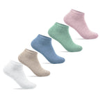 Minfot Bomuldsstrømper Sneaker Sensitive Pastel 5-pak