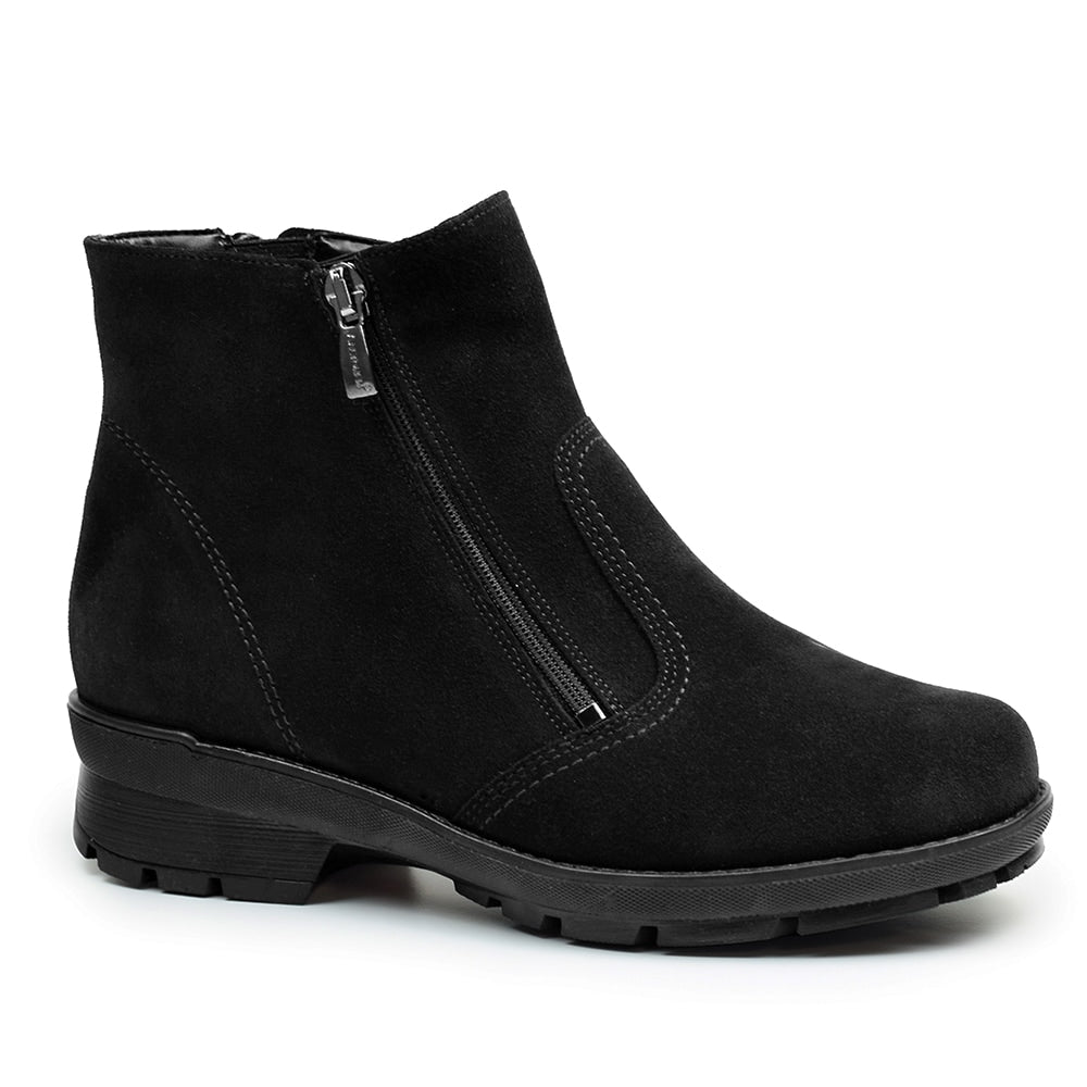 Minfot Aaltonen Breda Boots Grip+ Vasa Mocka Ull Svart