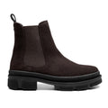 Minfot Chelsea Boots Oslo Ruskind Mørkebrun