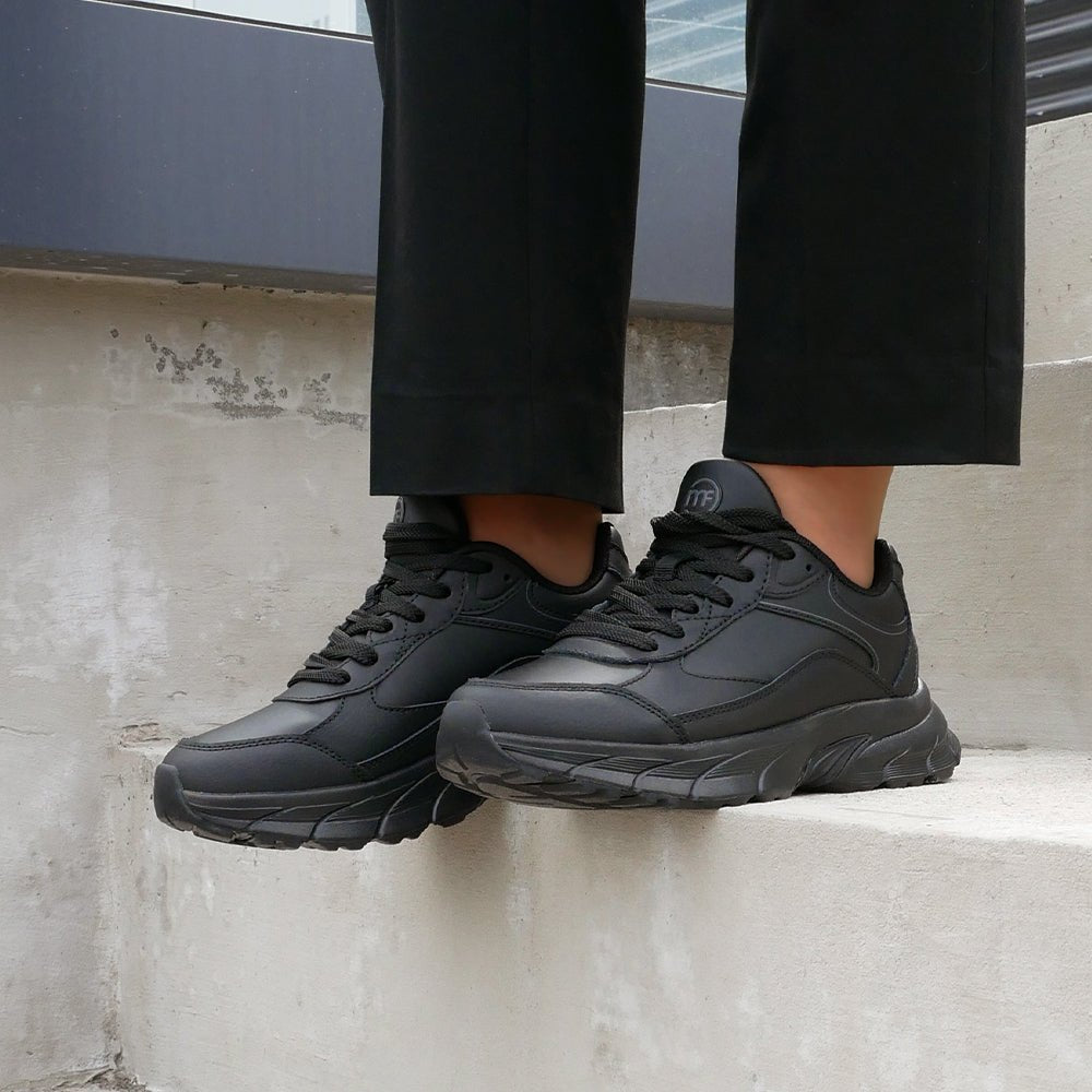 Produktbild 12 - Minfot Sneaker Joy Læder Sort