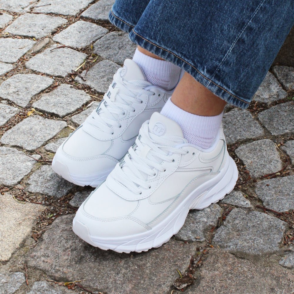 Produktbild 13 - Minfot Sneaker Joy Læder Hvid