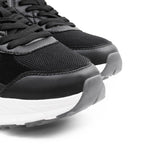 Minfot Joy Sneakers Dame Mesh Ruskind Sort Hvid