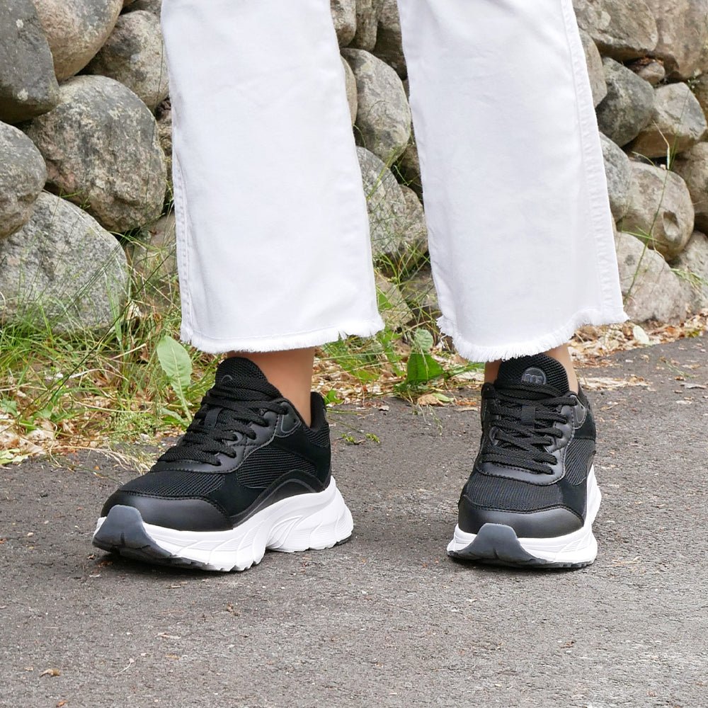 Produktbild 12 - Minfot Sneaker Joy Mesh Mocka Sort Hvid