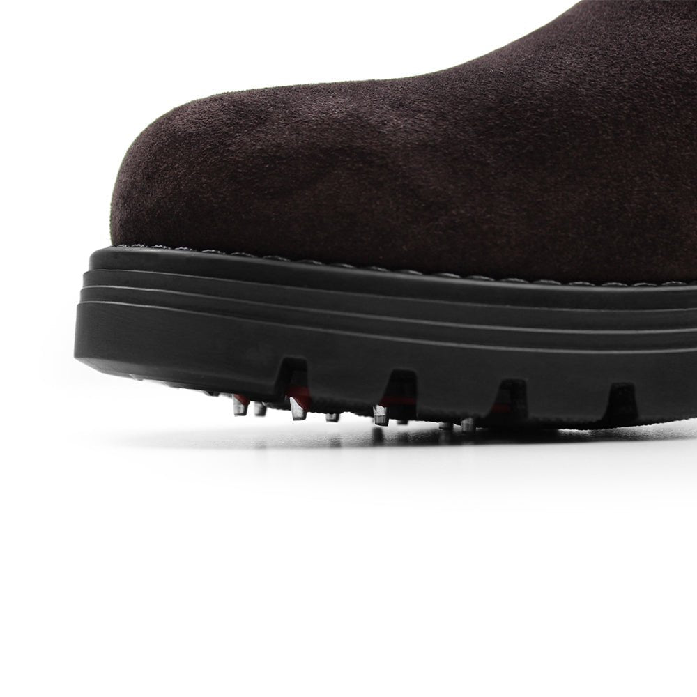 Minfot Cityspike Chelsea Pigsko Zip Ruskind Brun