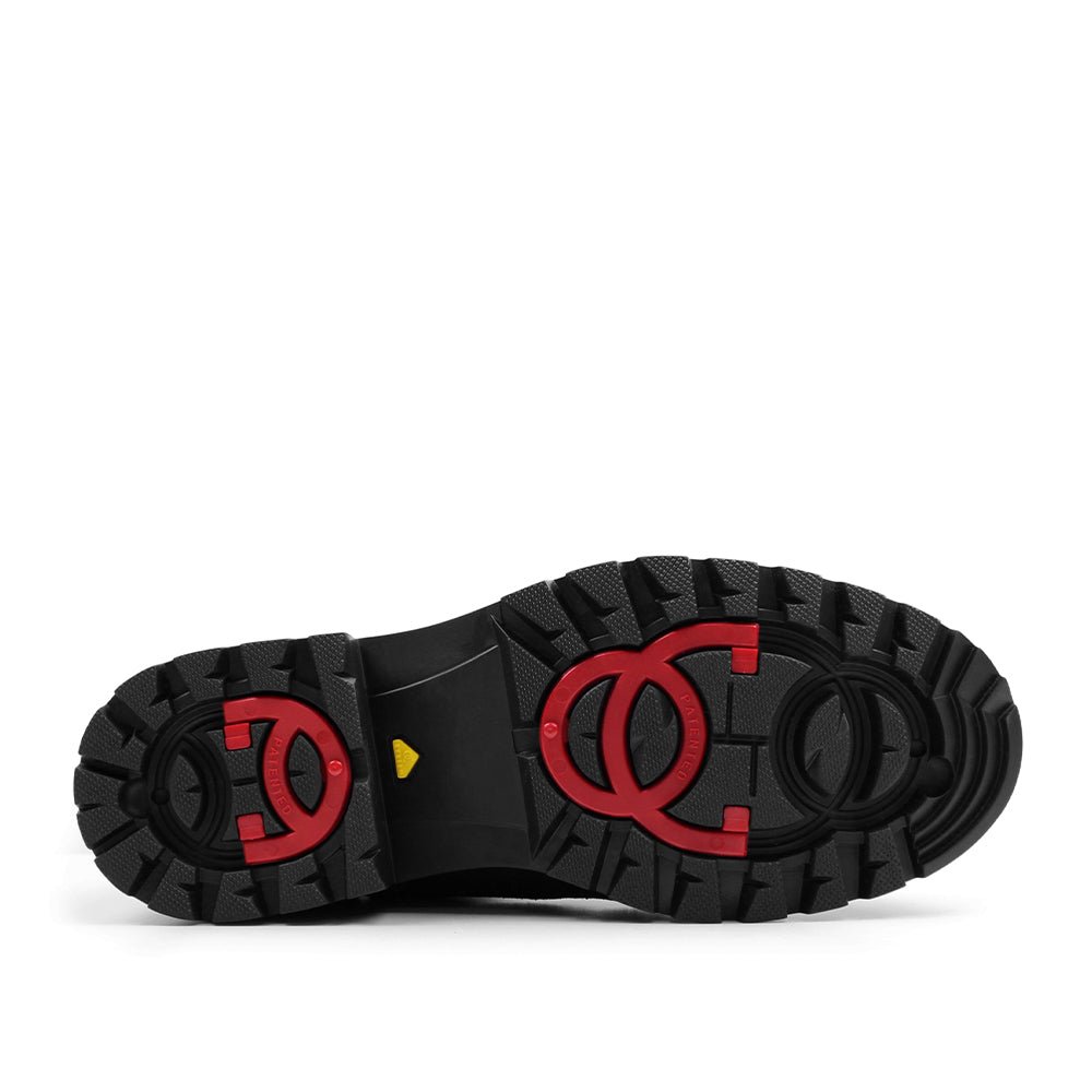 Minfot Cityspike Chelsea Pigsko Zip Ruskind Brun