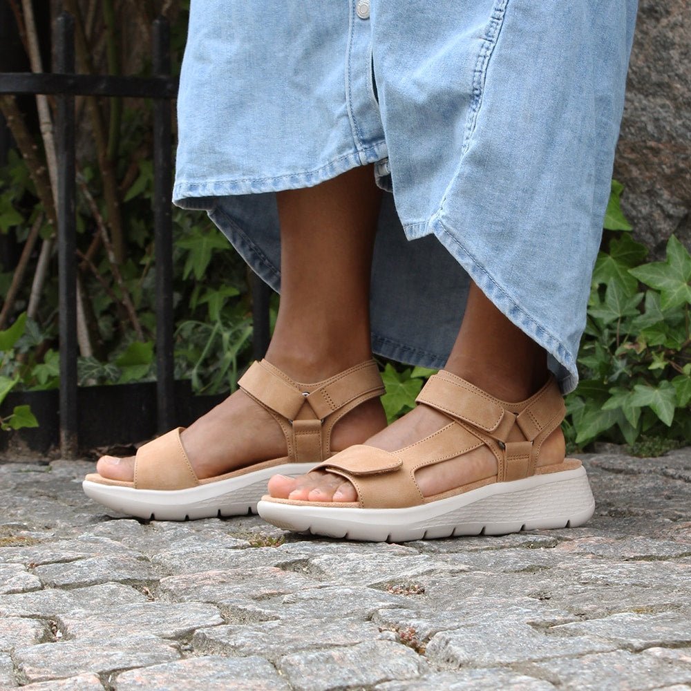 Minfot Cloudlite Joy Sandaler Dame Brun