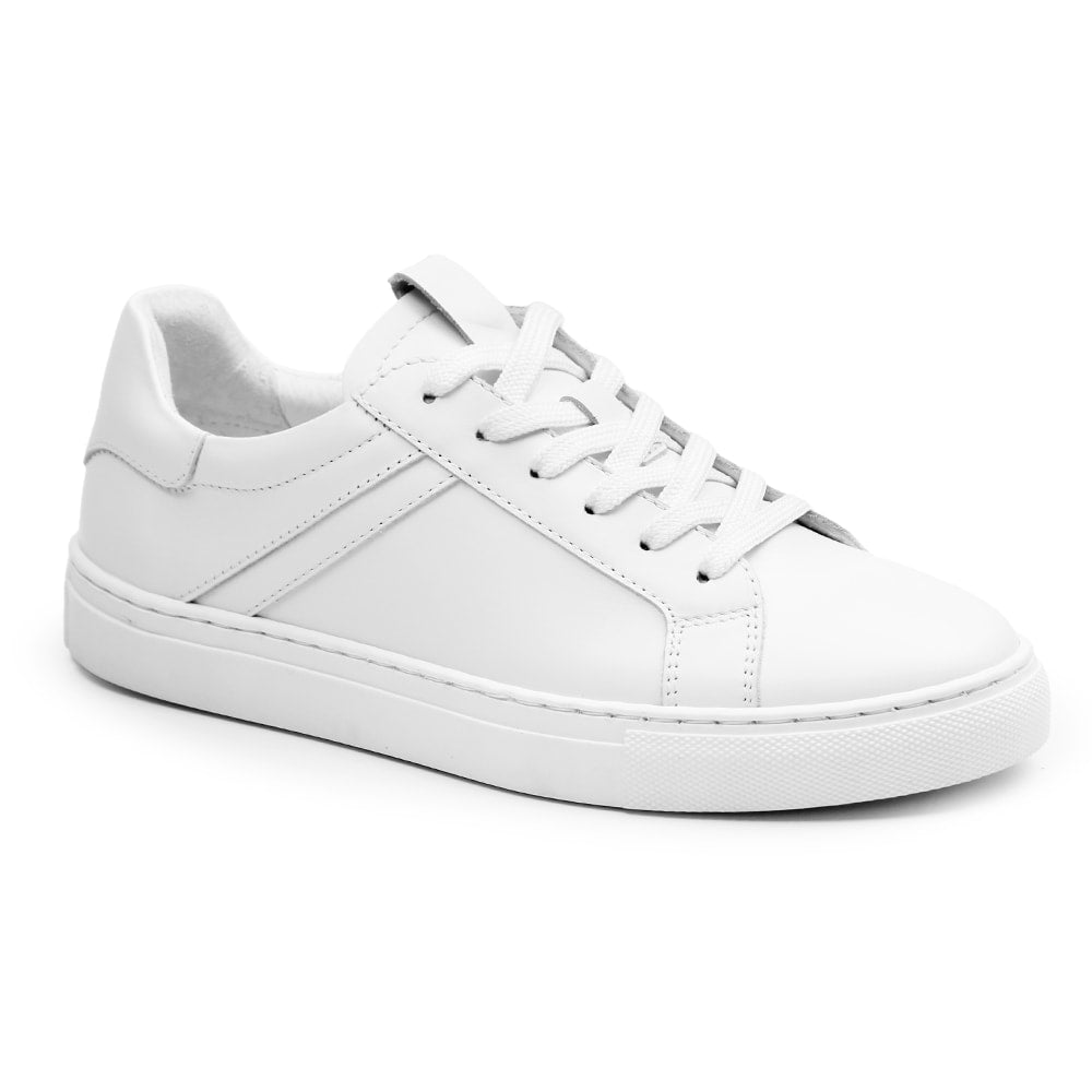 Minfot Comfort Sneakers Læder Hvid