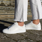 Minfot Comfort Sneakers Dame Læder Hvid
