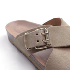 Minfot Cross Sandaler Dame Ruskind Sand