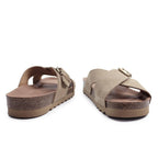 Minfot Cross Sandaler Dame Ruskind Sand