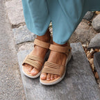 Minfot Cloudlite Eve Sandaler Dame Brun