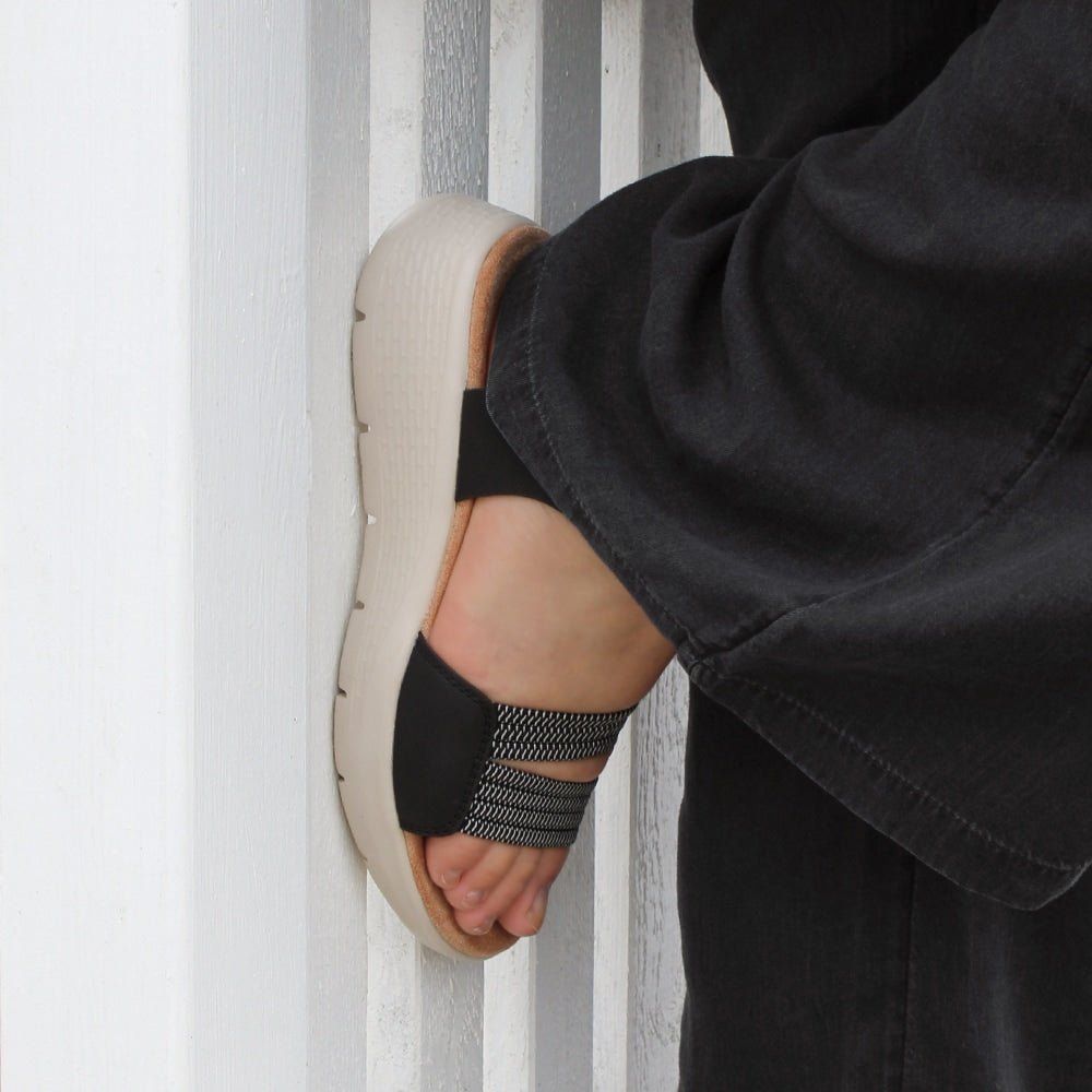 Minfot Cloudlite Eve Sandaler Dame Sort