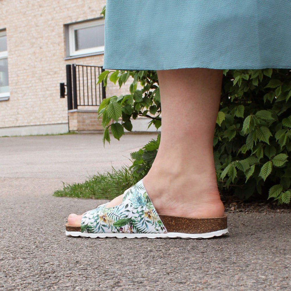 Minfot Sandaler Softstep Tropical Glow Hvid